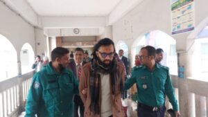 বিএনপি কার্যালয়ের সামনে থেকে গ্রেফতার আসামি রিমান্ডে