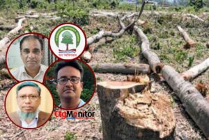 তিন বন কর্মকর্তার যোগসাজশে দেড় কোটি টাকা লুট!